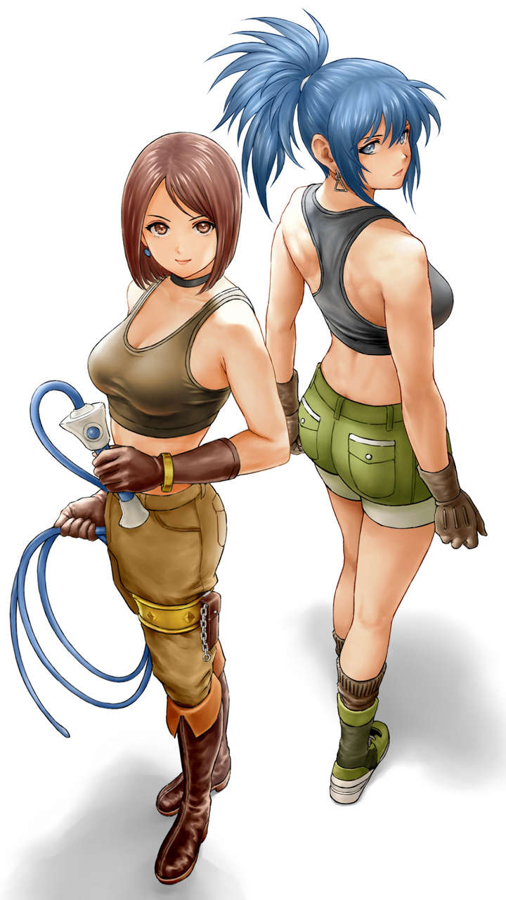 Left Or Right By X Chitch Whip Leona From King Of Fighter