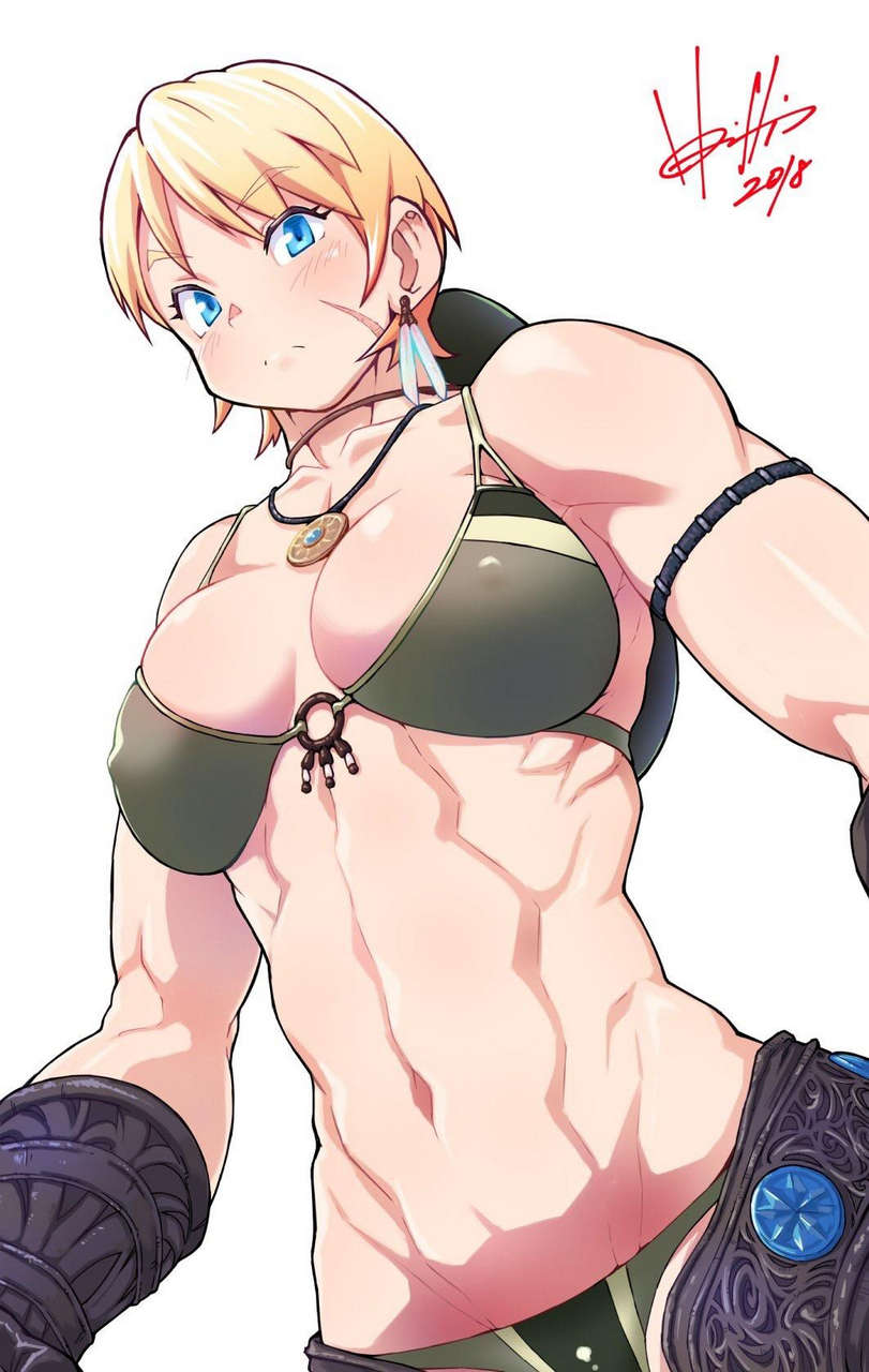Looking Up To Her Abs Horishi