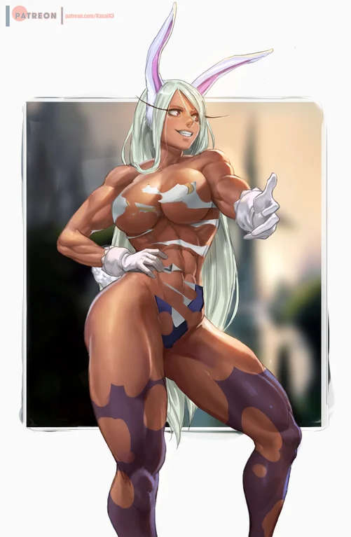 Miruko Is So Muscular Thicc Even Her Clothes Cant Hold Her Sexy Body Lejeanx