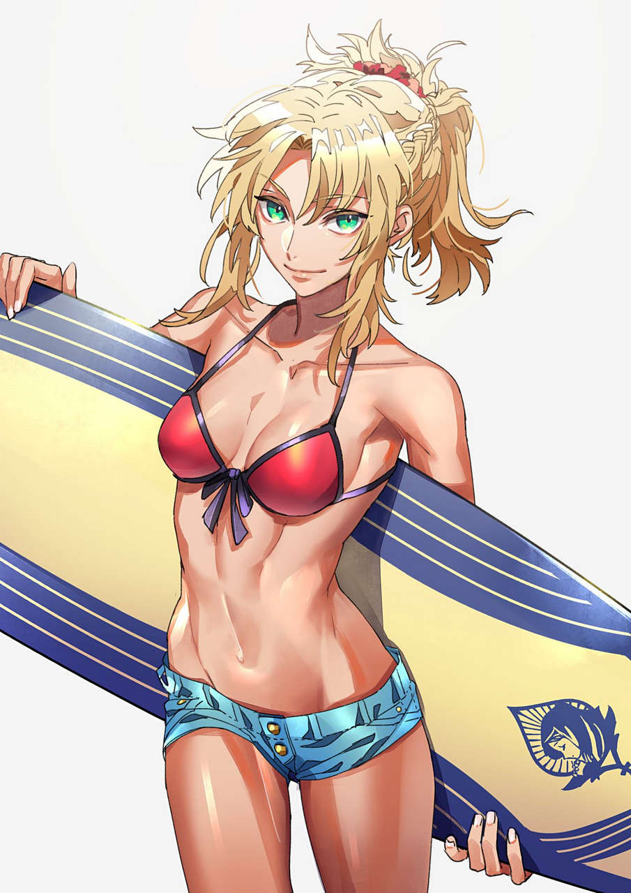 Mordred Swimsuit Rider Fate Grand Orde