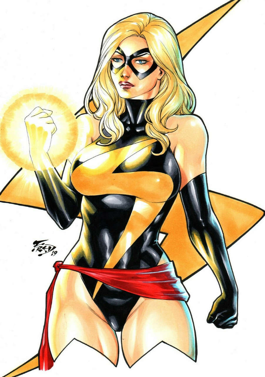 Ms Marvel Thick Thighs Fred Benes Ms Marve