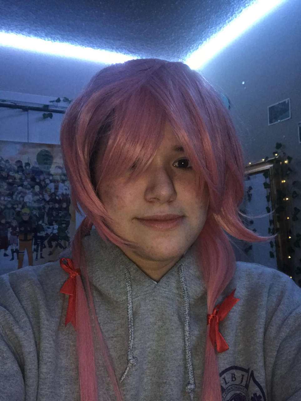 My Friend Got Me My First Cosplay Wig Gonna Cosplay Yuno From Future Diar
