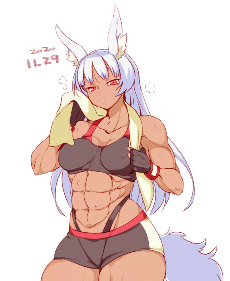 Post Workout Bunny Gir