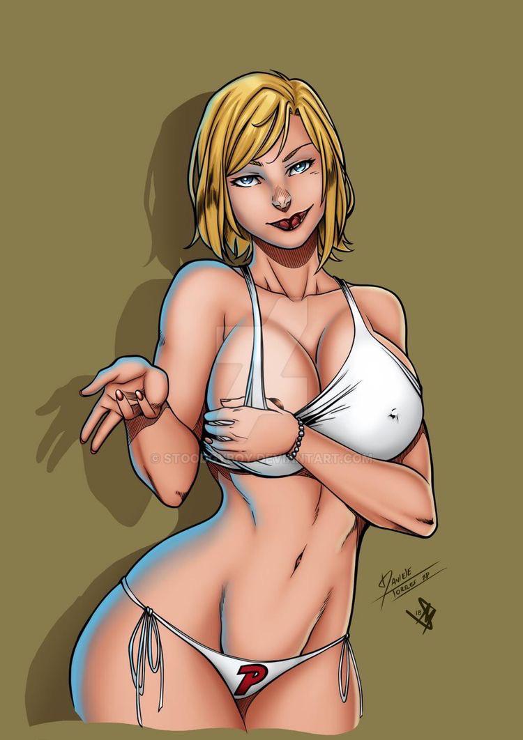 Power Girl Is Hotter Than Wonder Woman Fight M