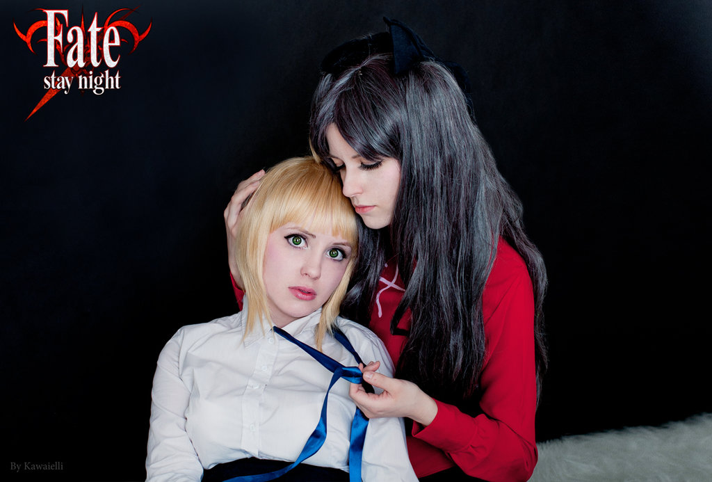 Saber And Rin Cosplay