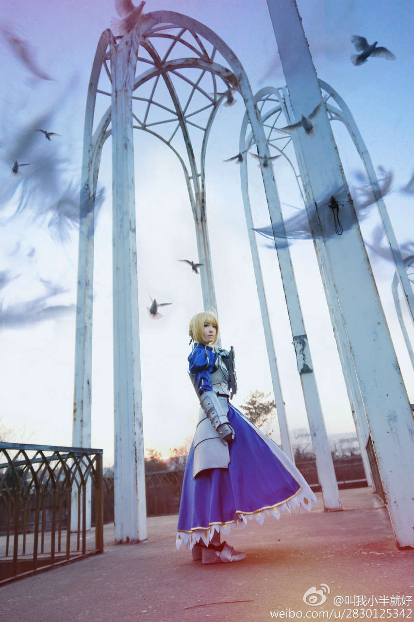 Saber Cosplay By Xiao Ban