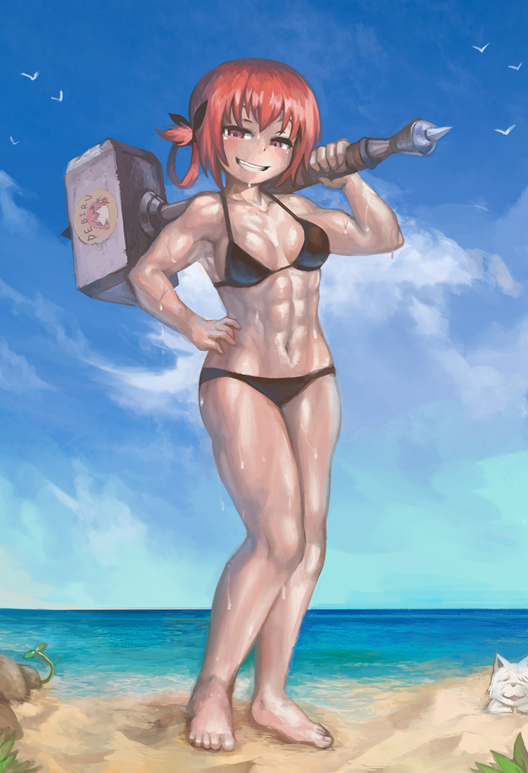 Satania With The Might Of Tho