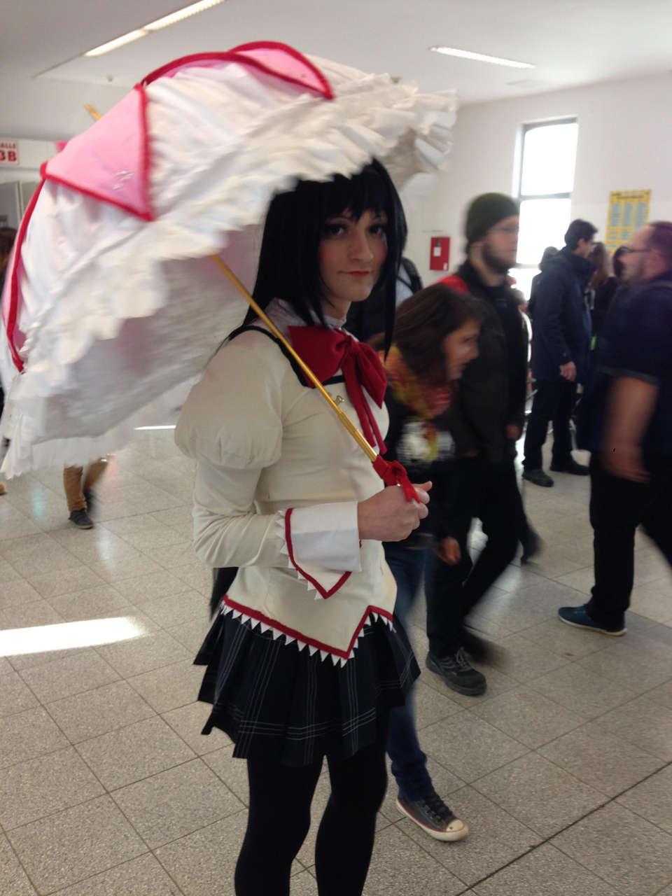 Saw This Great Homura Cosplay At German Comic Con Yesterda
