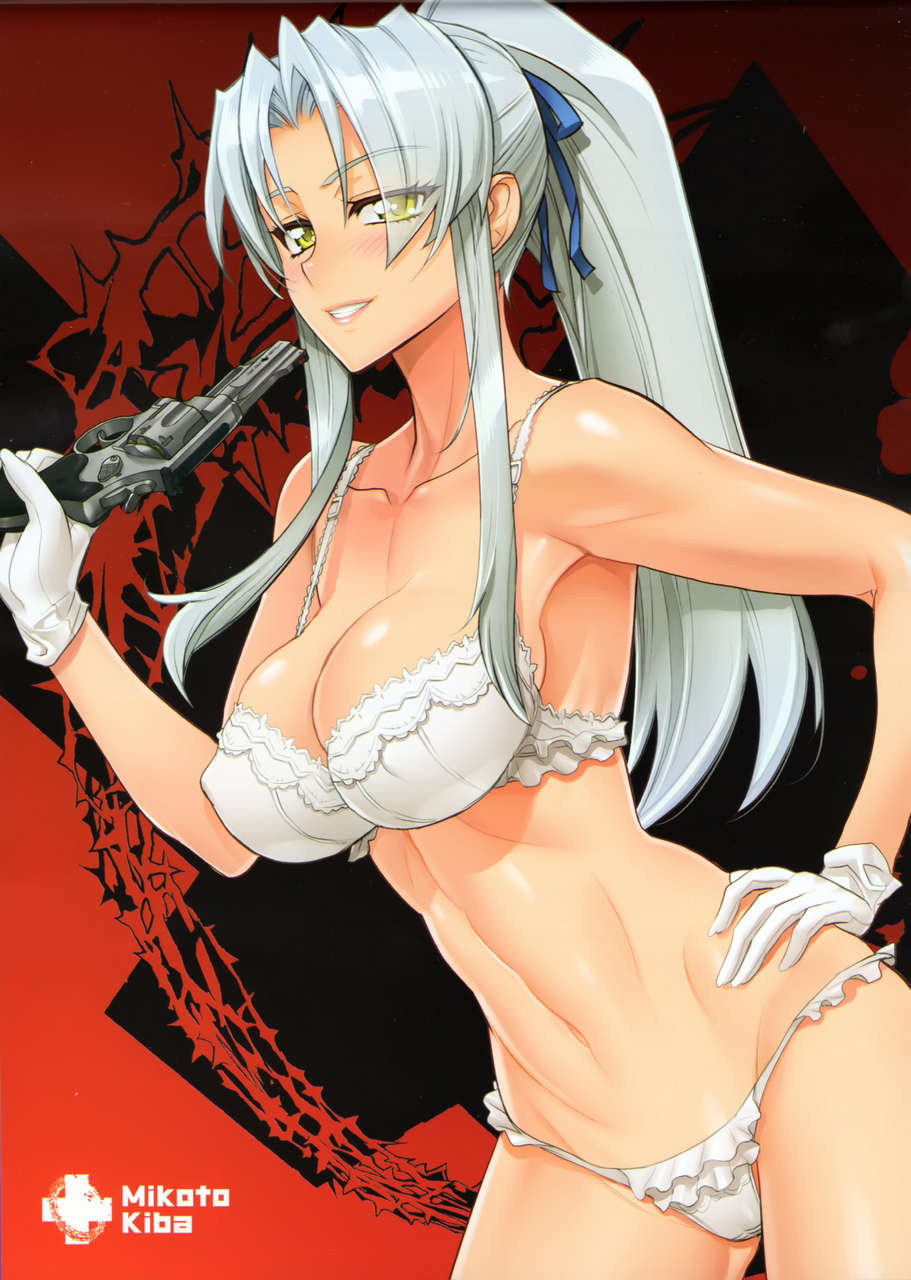 Sexy Silver Haired Gir
