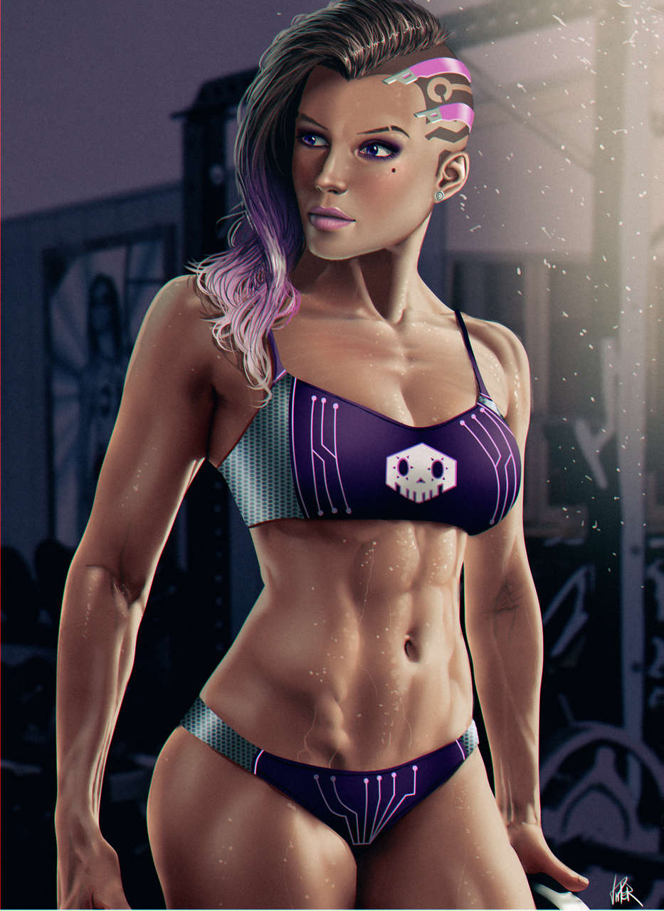 Sombra From Overwatch By Viiperar