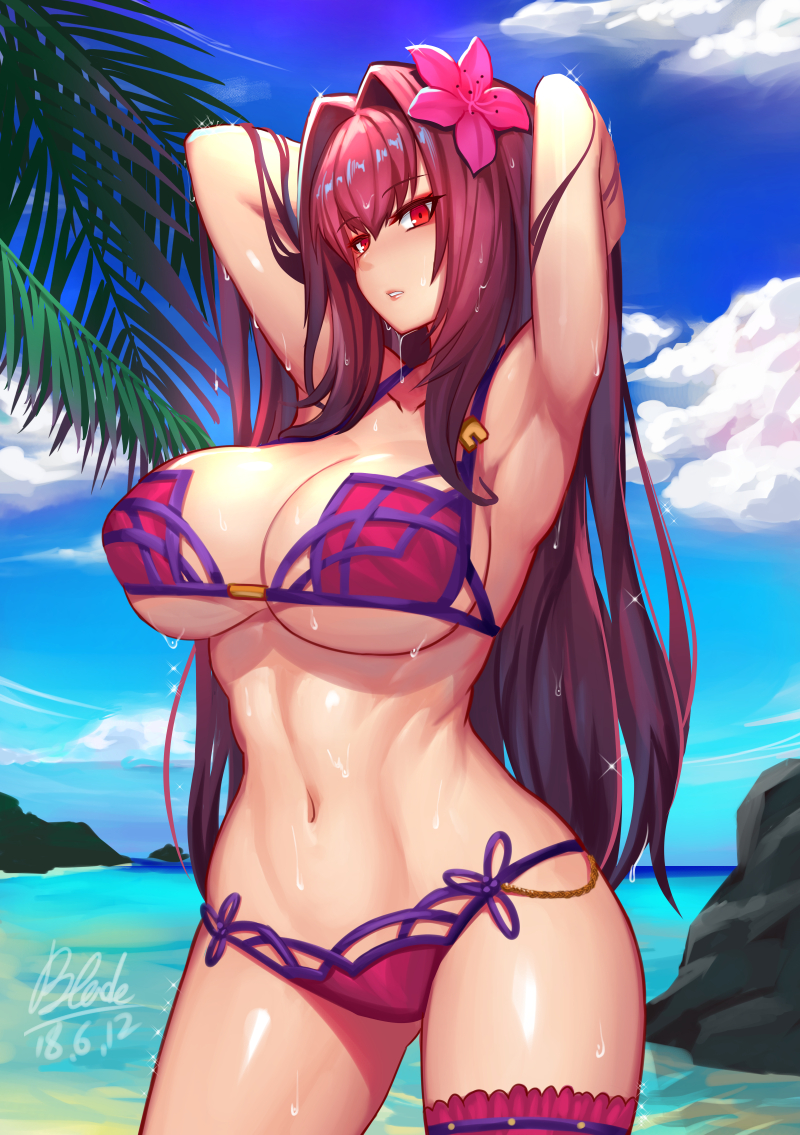 Summer Scathach Fate Grand Orde