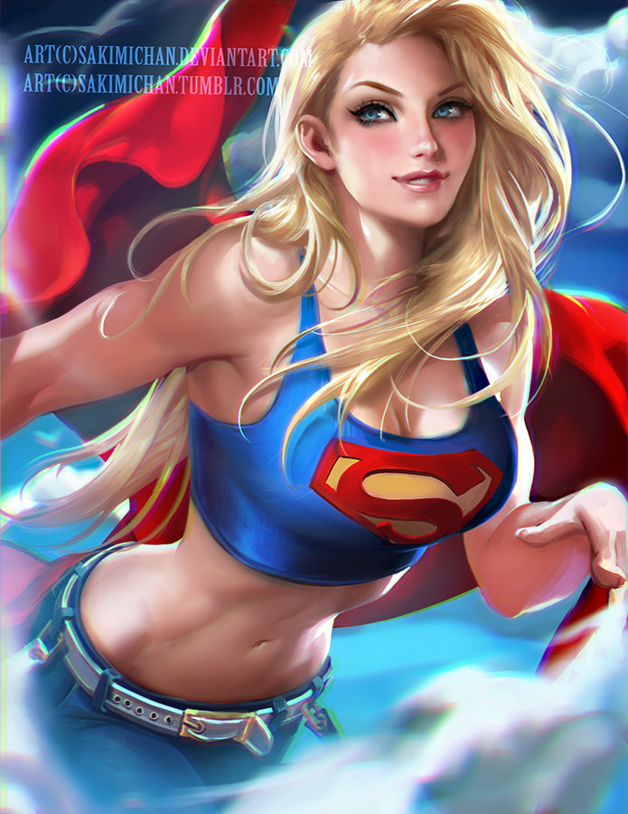 Supergirl By Sakimicha
