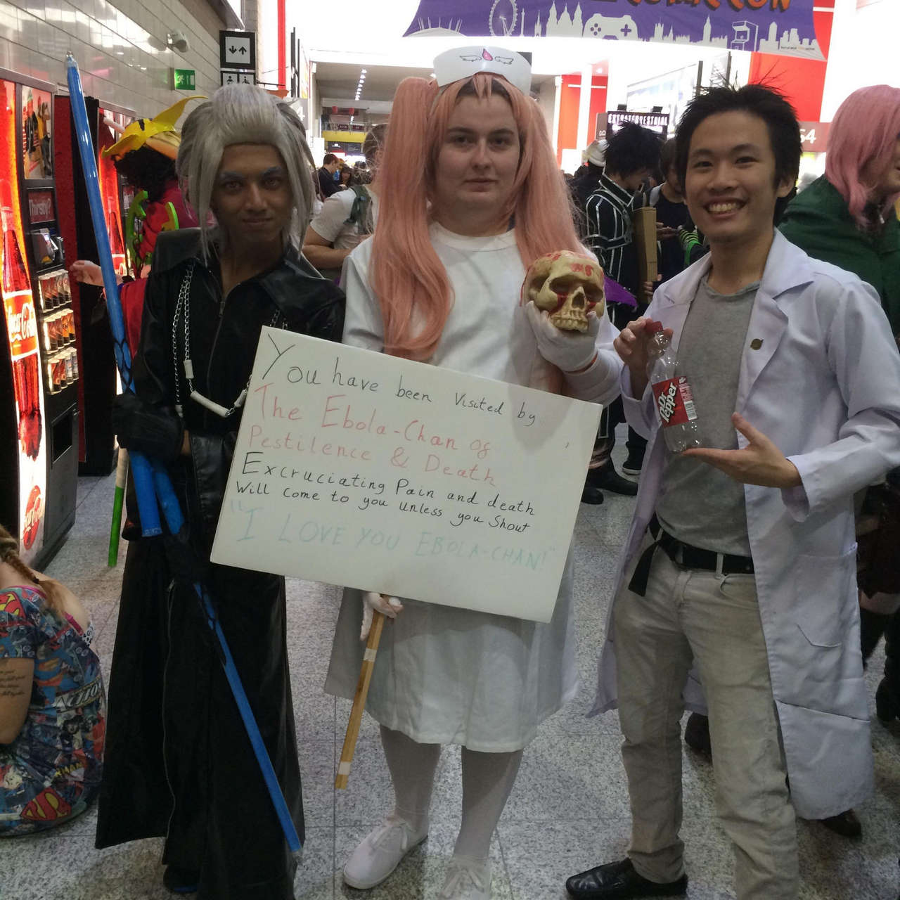The Most Exciting Cosplay I Found In London Mcm Ebola Cha