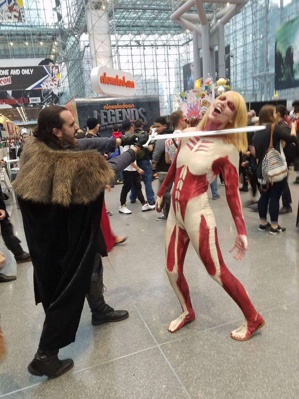 Two Cosplays From Nycc