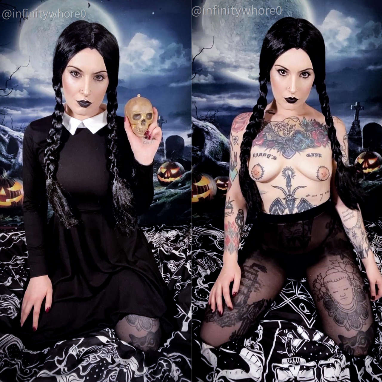 Wednesday Addams On Off By Infinitywhor