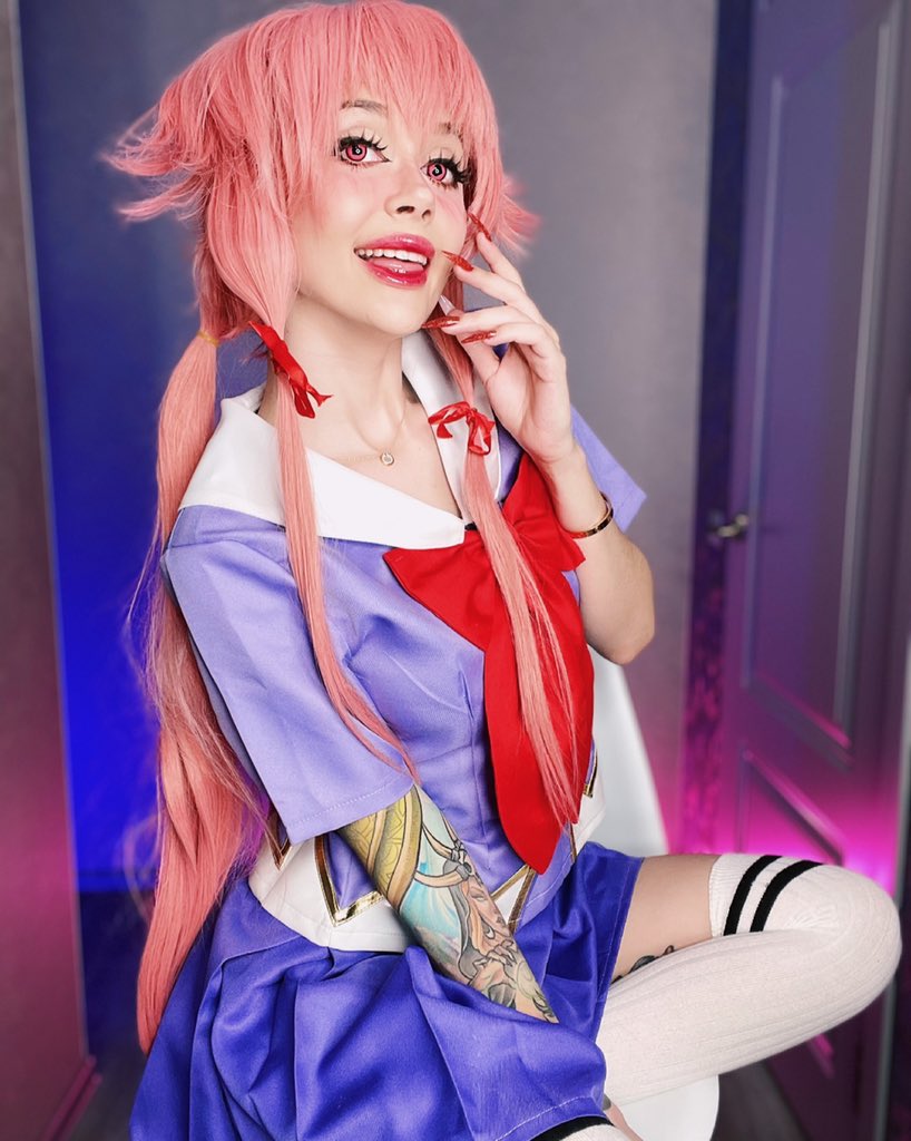 Yuno Gasai From Diaries Of The Future By Purple Bitch