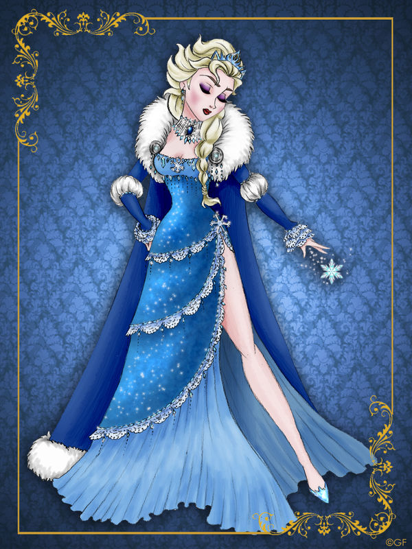 Queen Elsa Disney Queen Designer Collection 