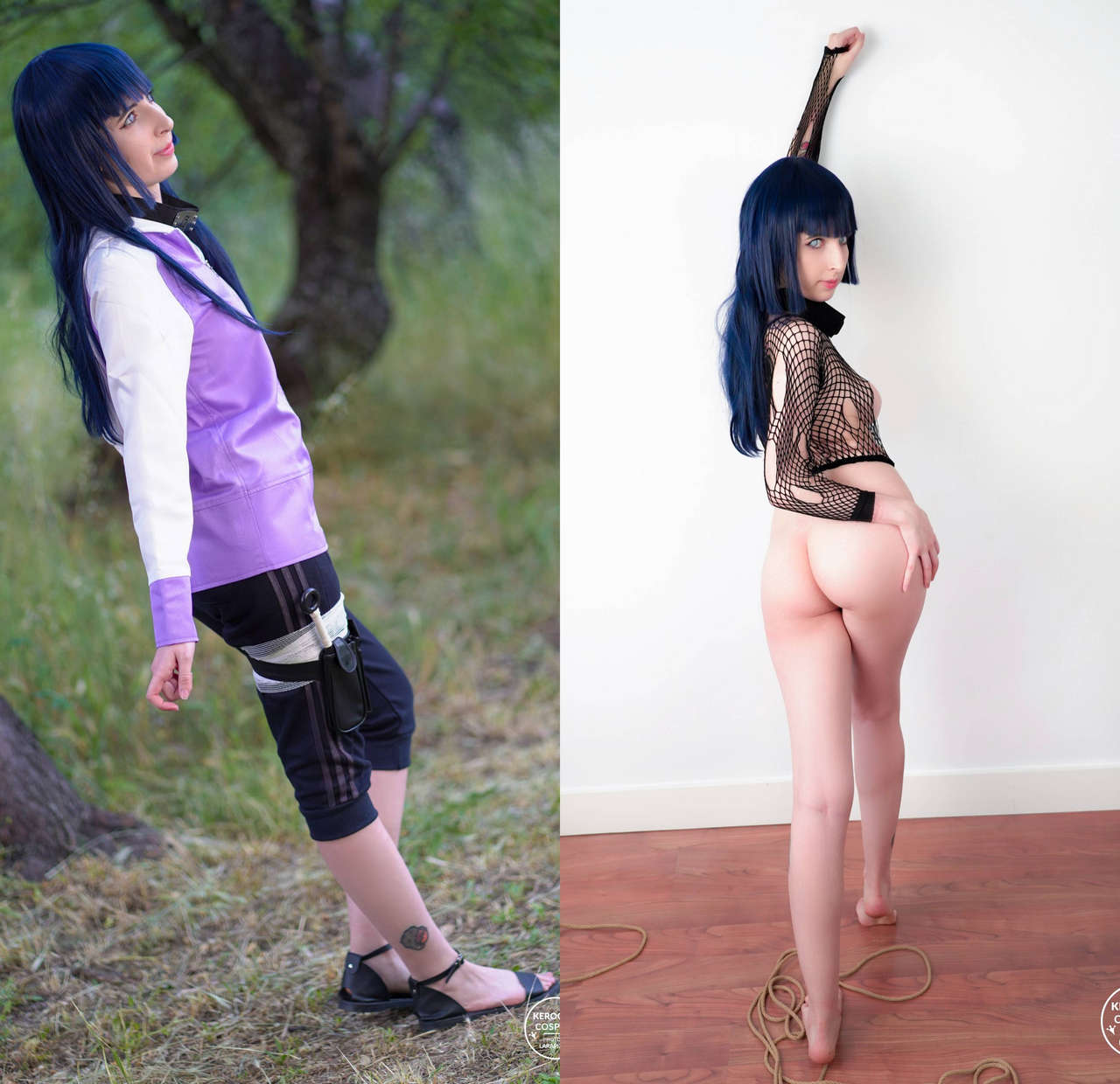 Did You Know Hinata Hyugas Sexy Side Her Clothes Ripped A Bit After Some Ropeplay By Kerocch