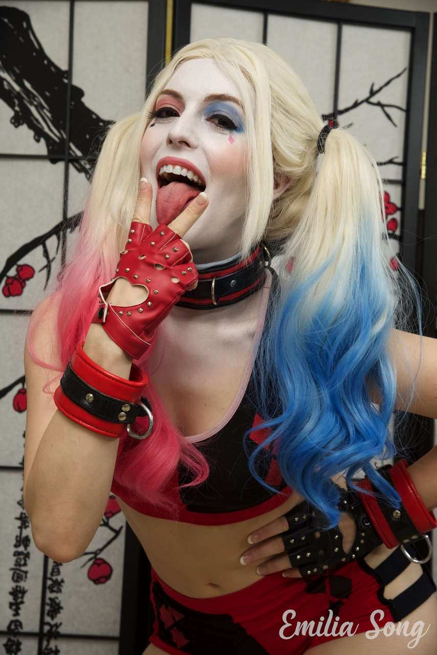 Emilia Song As Harley Quinn Apparently Im Too Lewd For Harleyquinn Thought