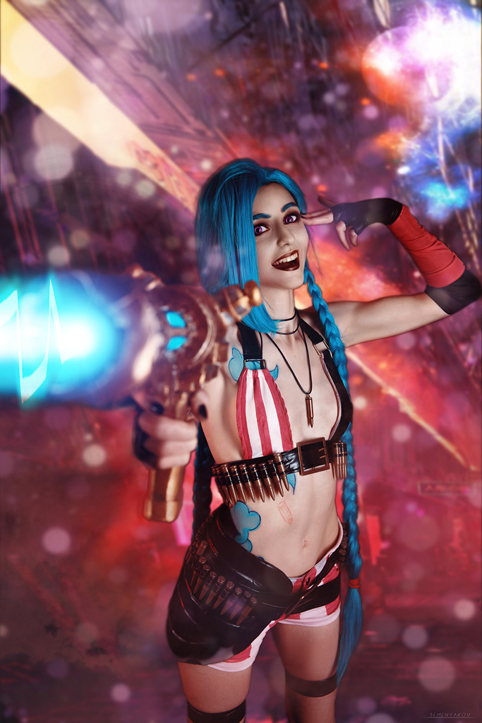 Jinx League Of Legends By Axilirato