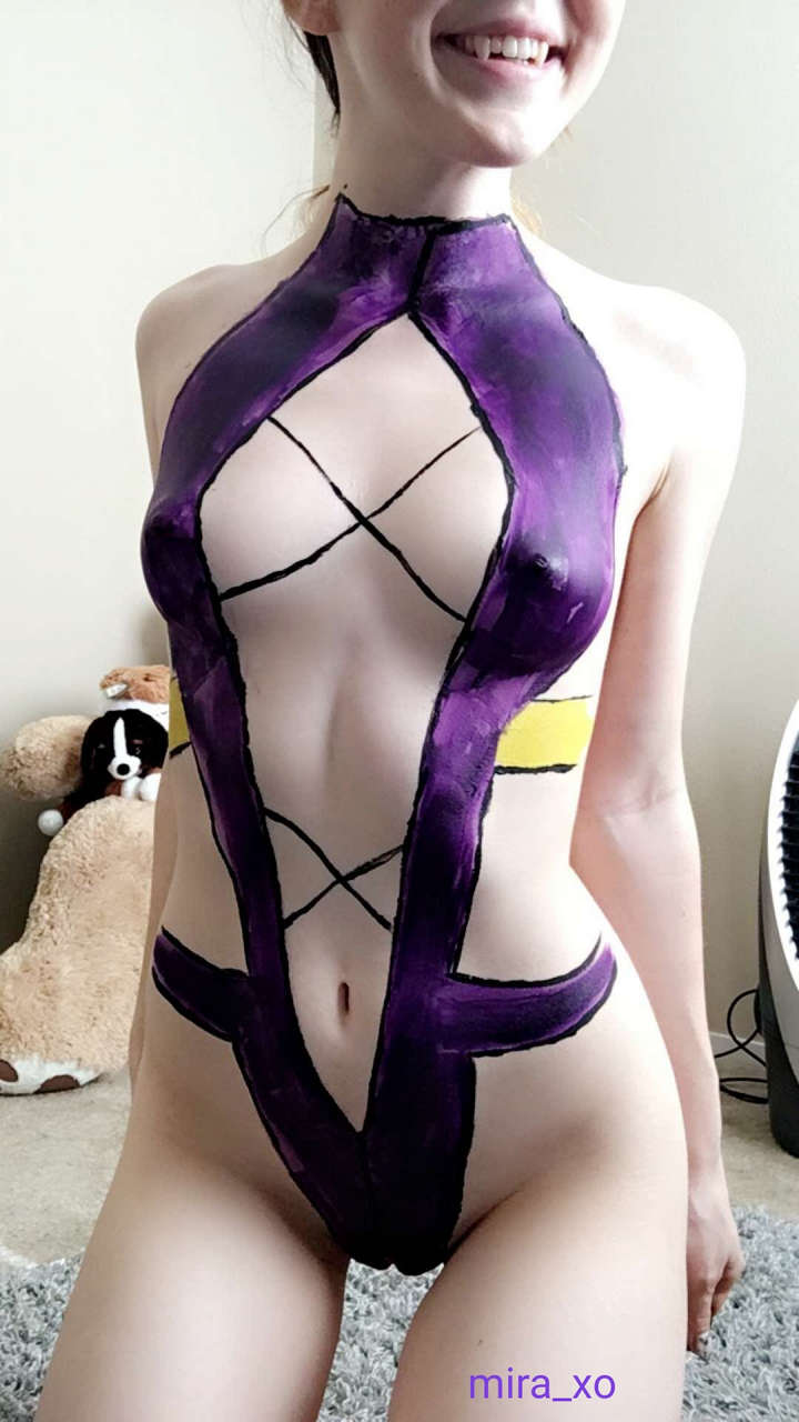 Mileena Body Paint I Did A While Back Want To Try More Body Paintin