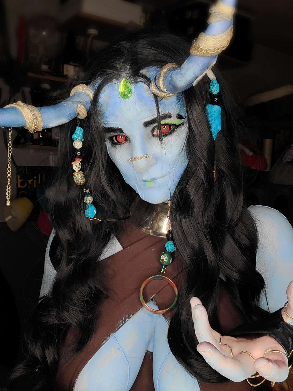 My Jotun Loki Cosplay The Horn Broke But She Is A W I P Still Love It Thoug