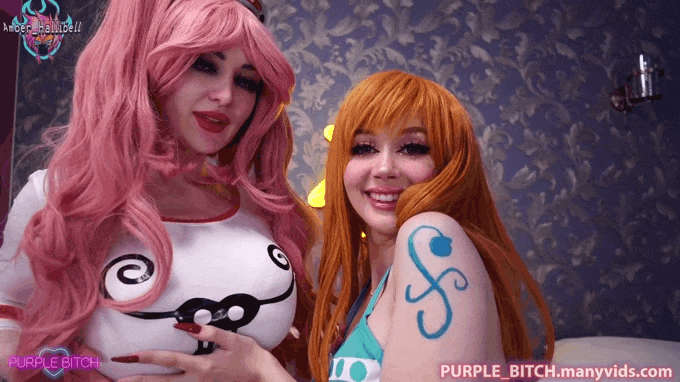 Nami And Perona From One Piece By Purple Bitch And Amber Hallibell