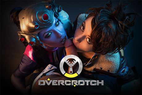 Overcrotch With Widowmaker And Tracer Vr Alexa Tomas Zoe Doll 18 Link In Comment