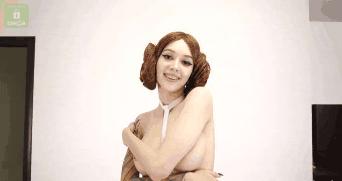 Princess Leia From Star Wars By Purple Bitch