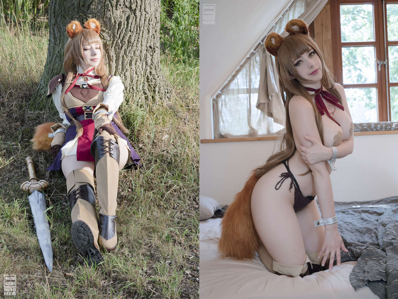 Raphtalia On Off By Mikomi Hokina Rising Of The Shield Her