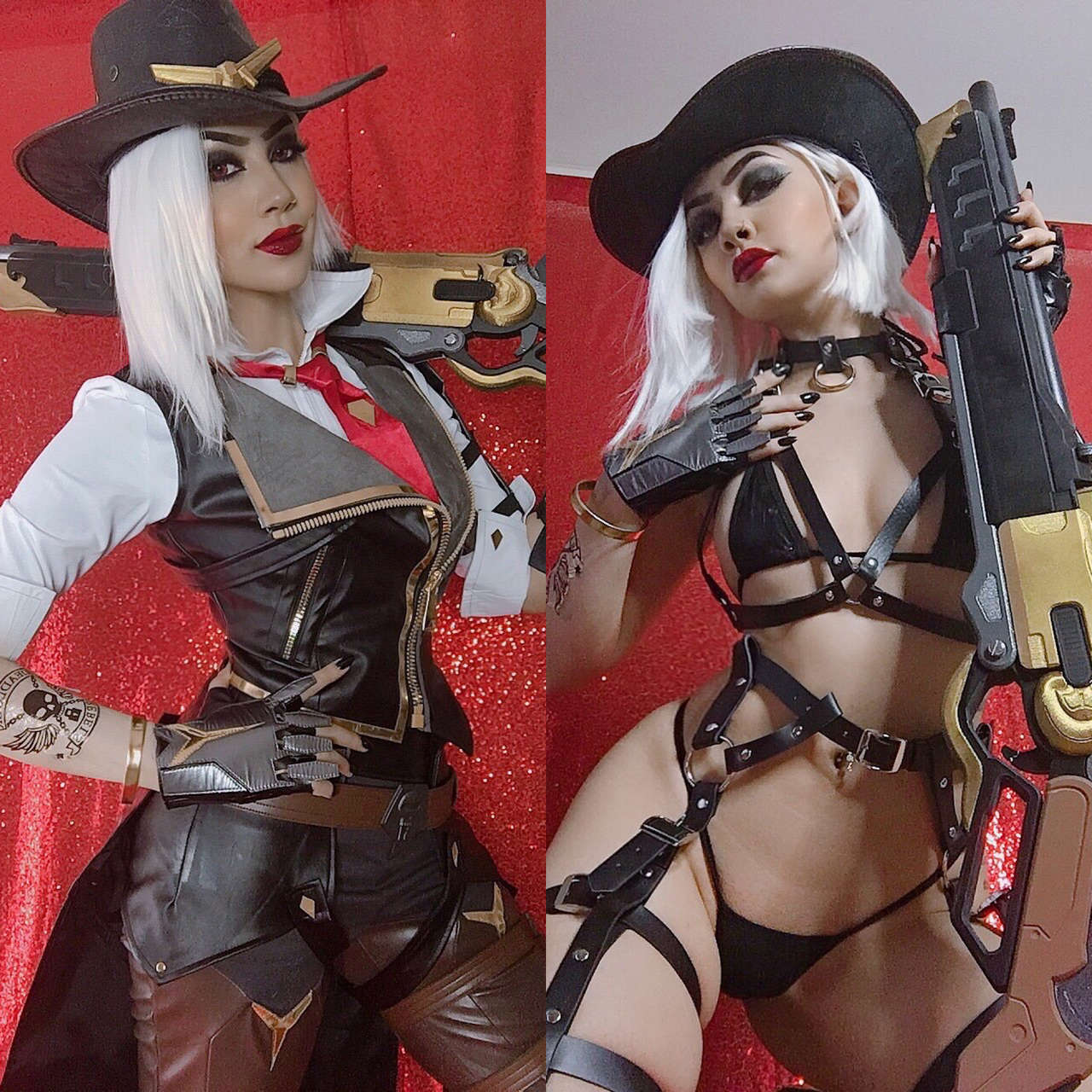 Self Ashe From Overwatch On Off Cosplay By Felicia Vo