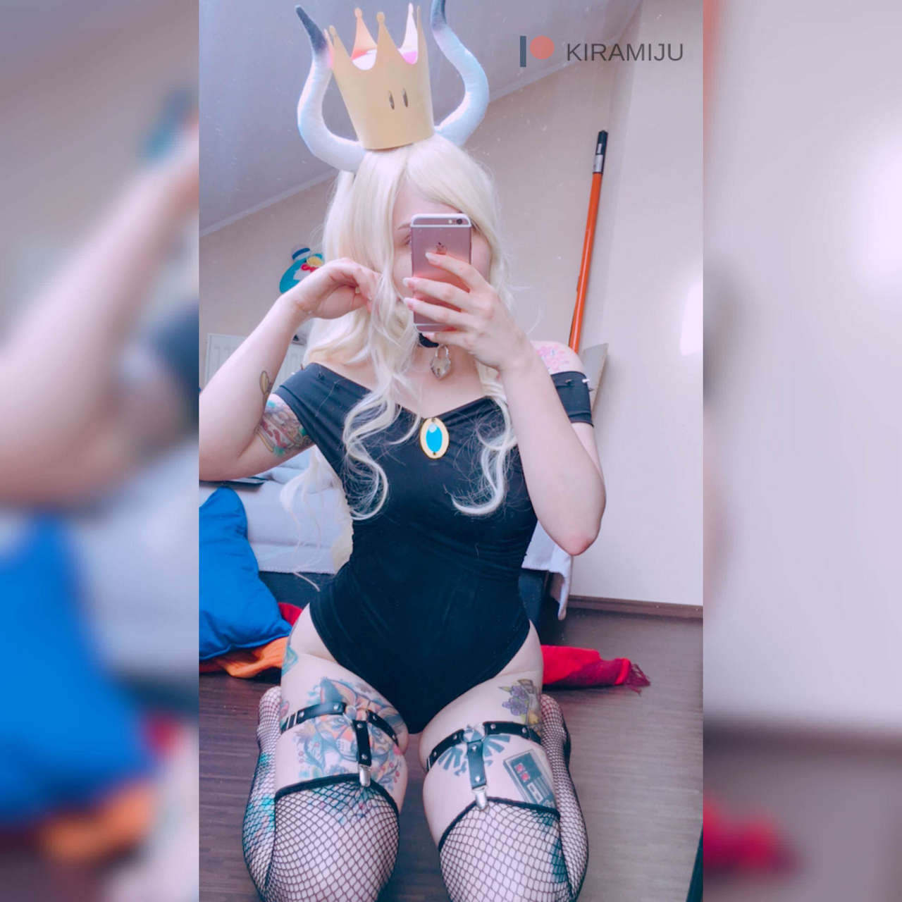 Self First Selfie Of My Unfinished Bowsette Outfit By Kiramij