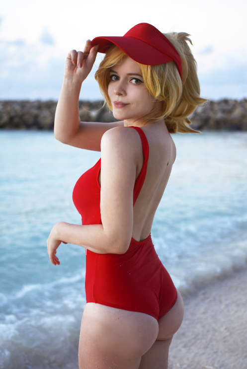 Self Healing Or Booty You Can Get Only One Choose Wisely Baewatch Mercy By Evenink Cospla