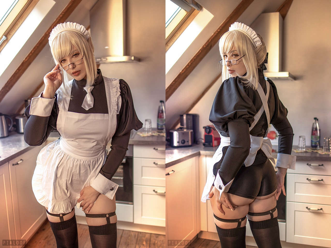 Self Mhx Maid Front Back View By Pi