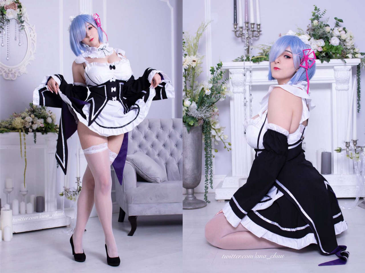 Self Please Stay With Me Forever Rem Cosplay By Ana Chu