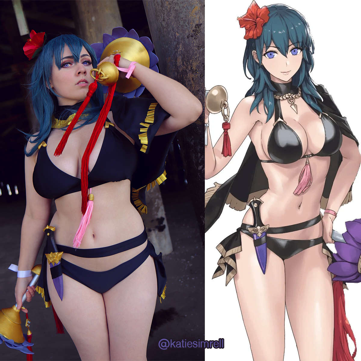 Summer Byleth From Fire Emblem Heroes By Simrel