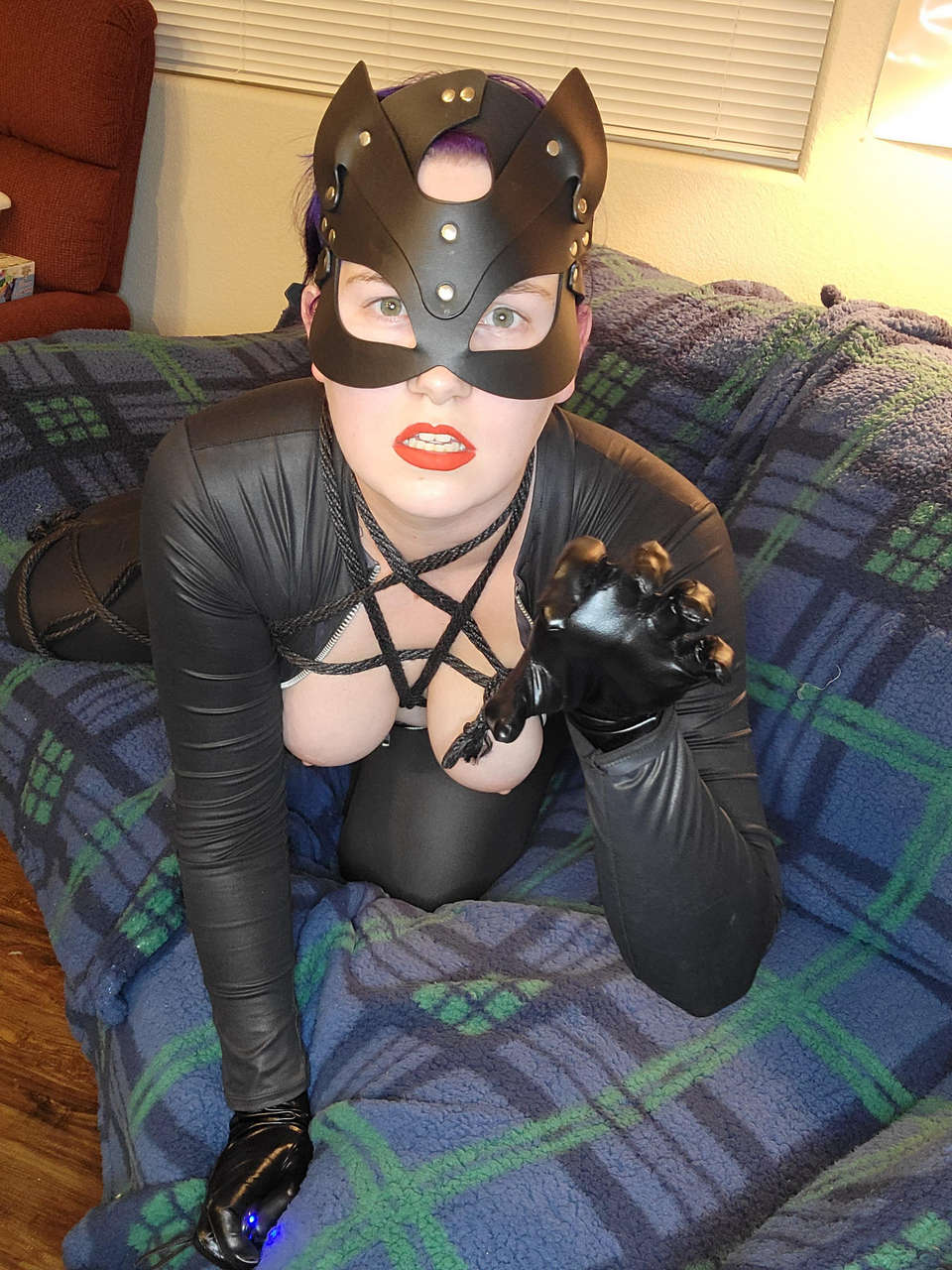 This Kitty Just Wants To Play Cat Woman By Jade Margarit