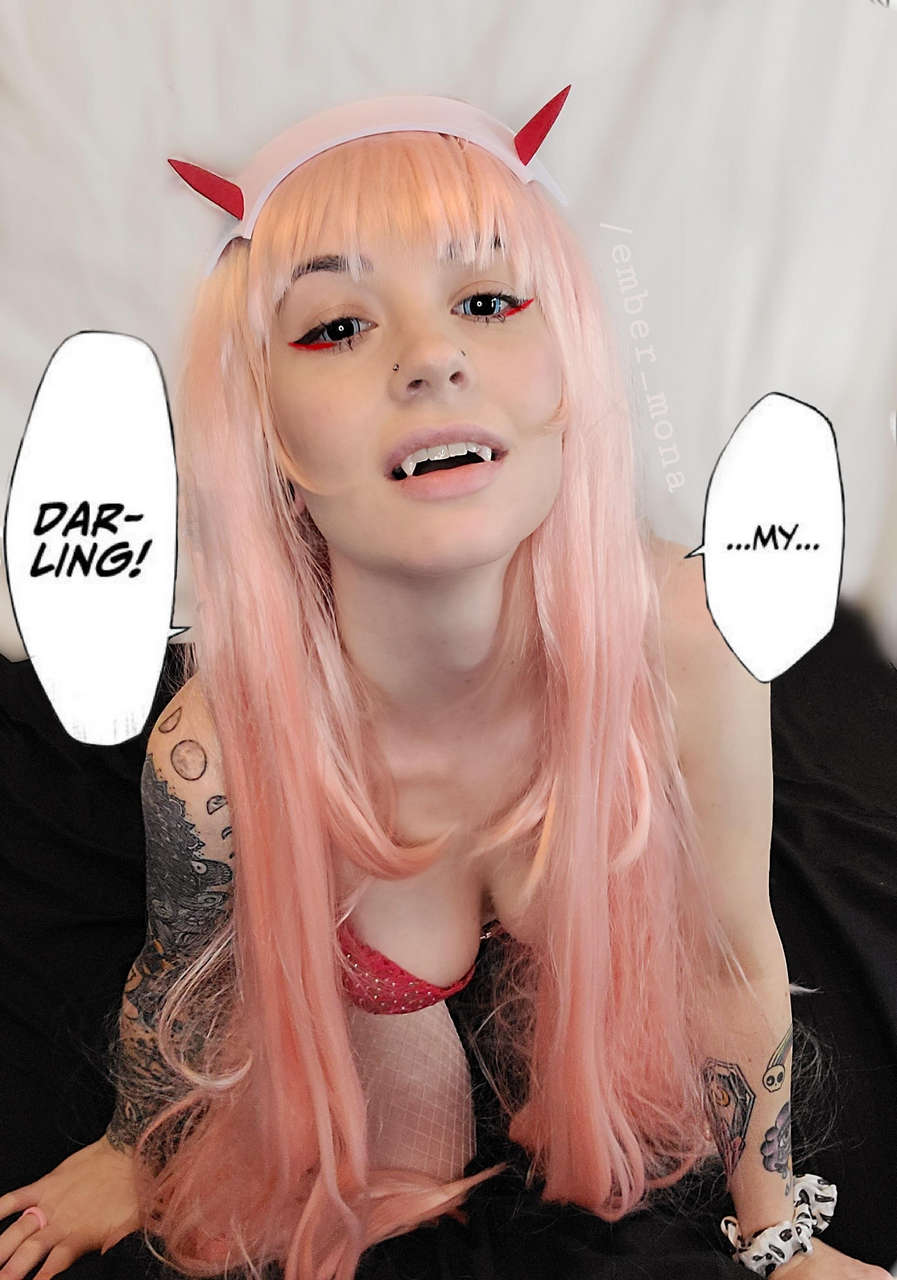 Zero Two Cosplay From Darling In The Franx