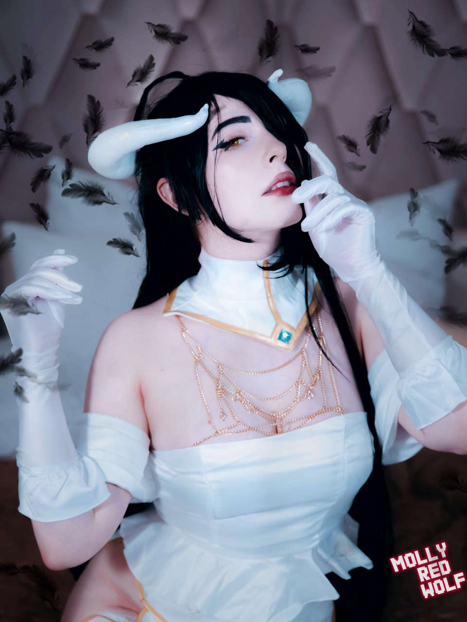Albedo Overlord By Mollyredwolf
