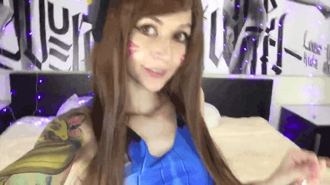 D Va From Overwatch By Purple Bitch