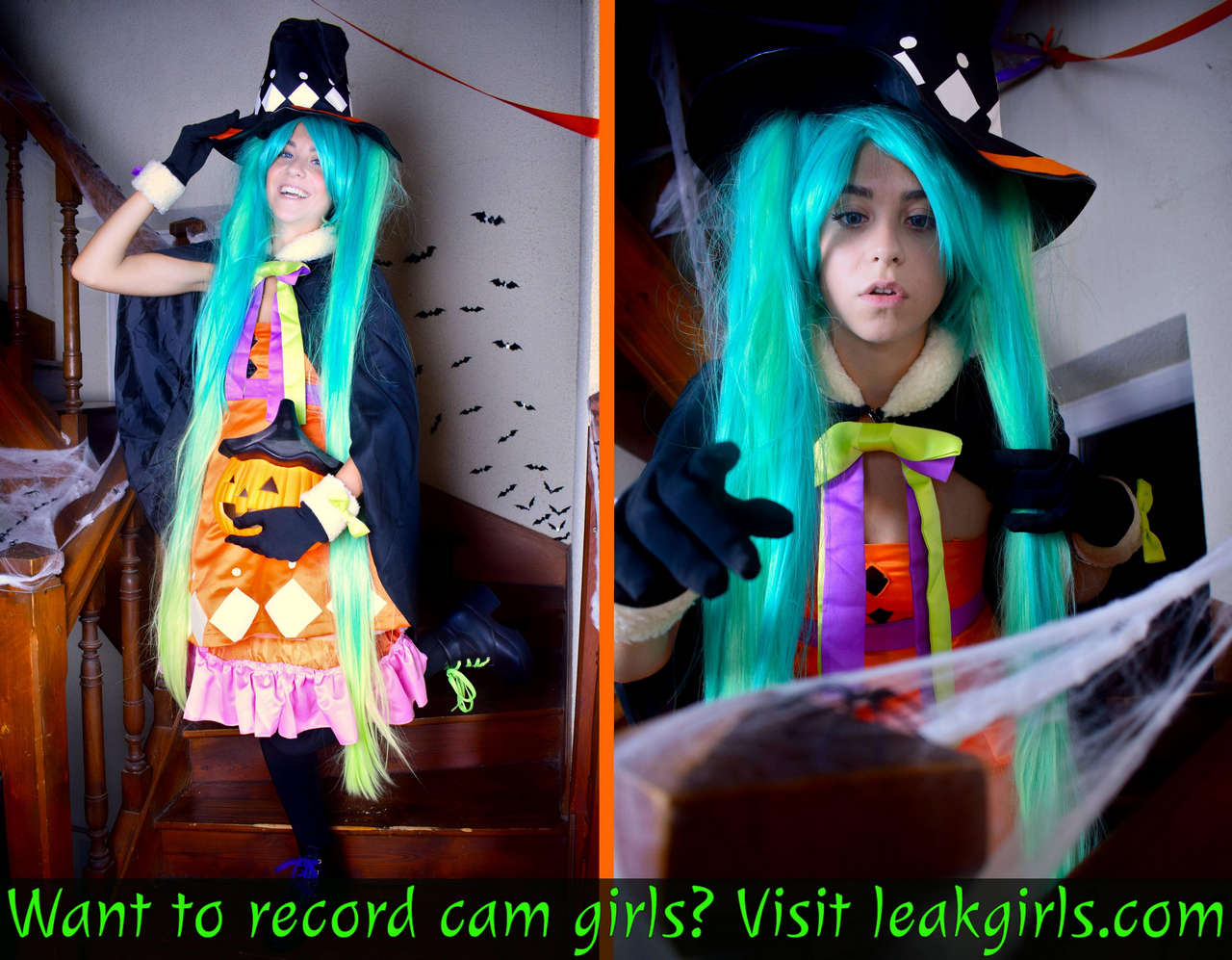 Halloween Hatsune Miku Cosplay By Mrs Elisabet