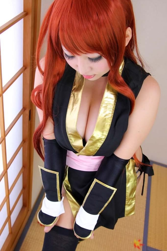 Kasumi In Black Outfit Dead Or Alive