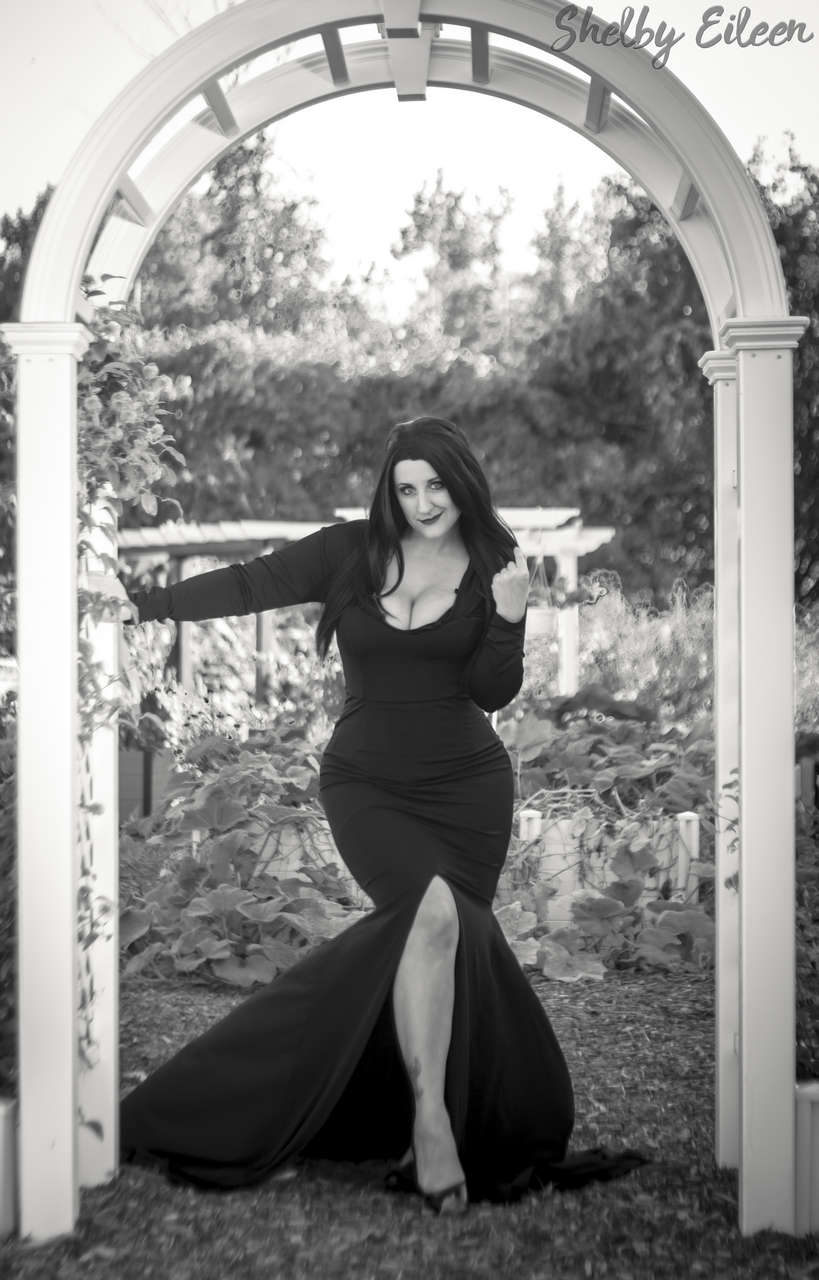 Morticia Addams By Shelby Eille