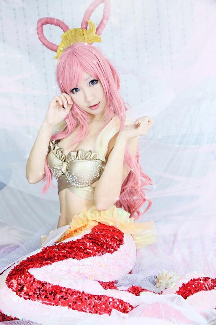 Too Cute Mermaid One Piece Shirahoshihime Cosplay And Doujin Illustration