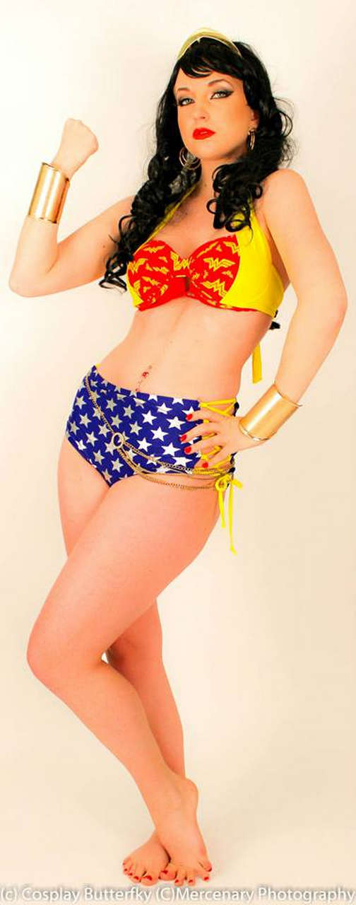 Vintage Pin Up Bikini Wonder Woman By Cosplaybutterfly