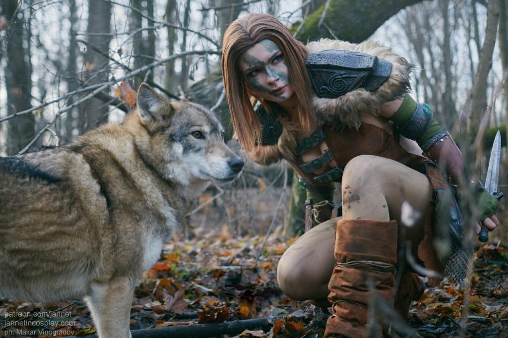 Aela The Huntress From Skyrim By Jannet Vinogradov