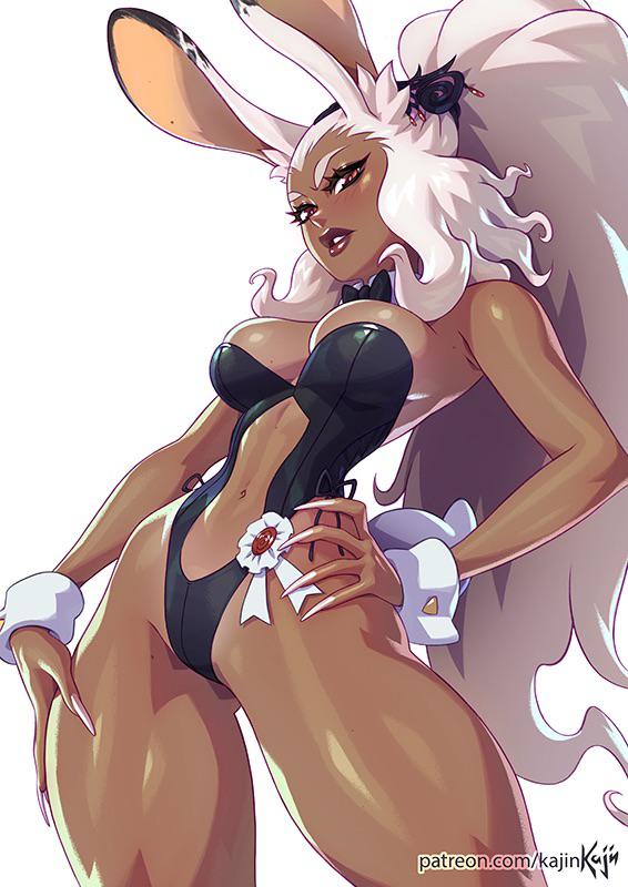 Bunny Girl Fran Kajin Final Fantasy Thighdeolog