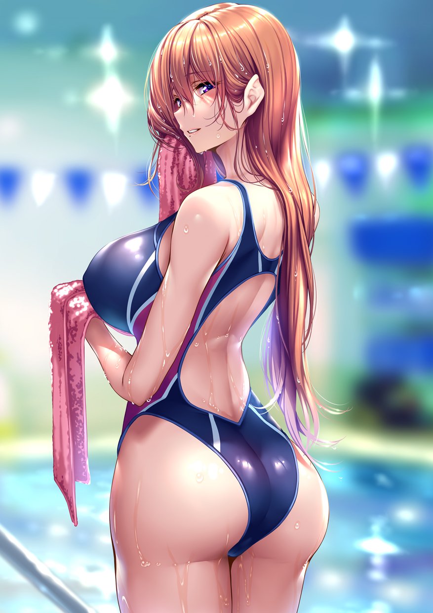Competition Swimsuit Animebooty