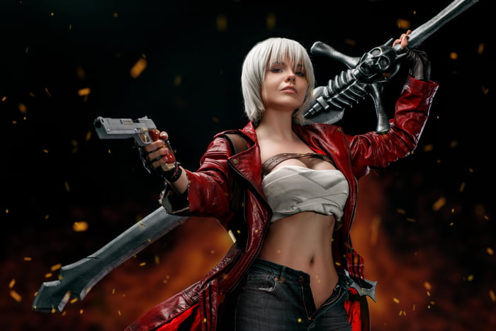 Fem Dante From Devil May Cry Cosplay By Fenix Fatalis