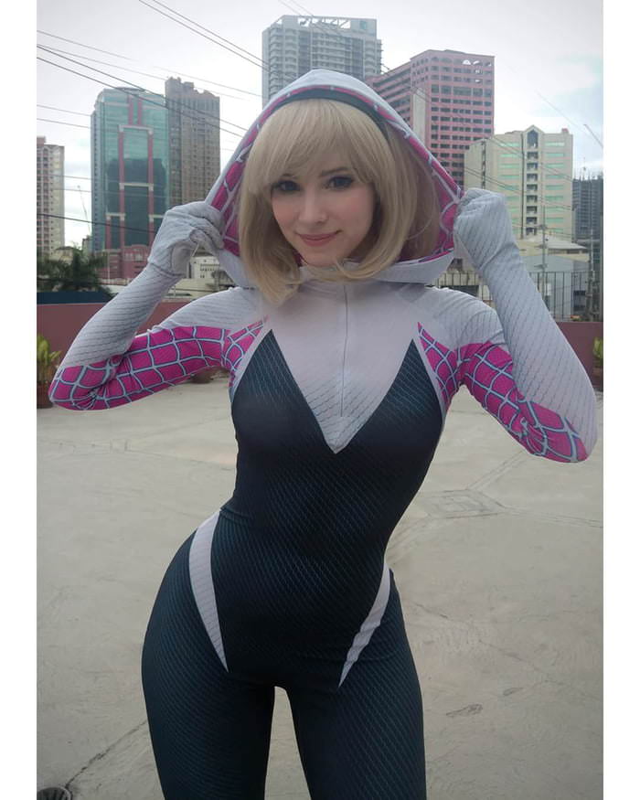 Gwen Stacy Spider Woman From Marvel Comics By Enji Nigh